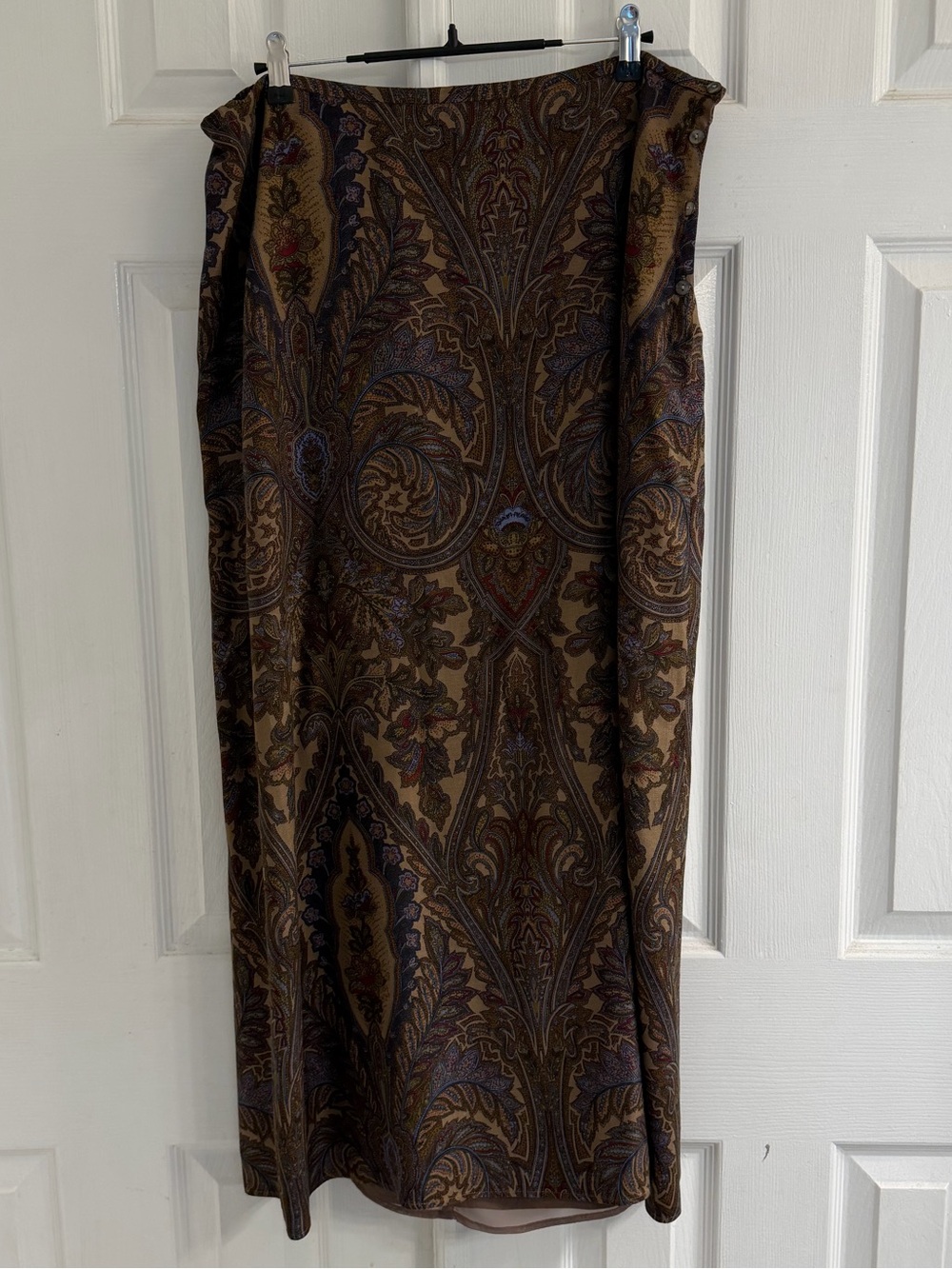Vintage Limited paisley wool skirt